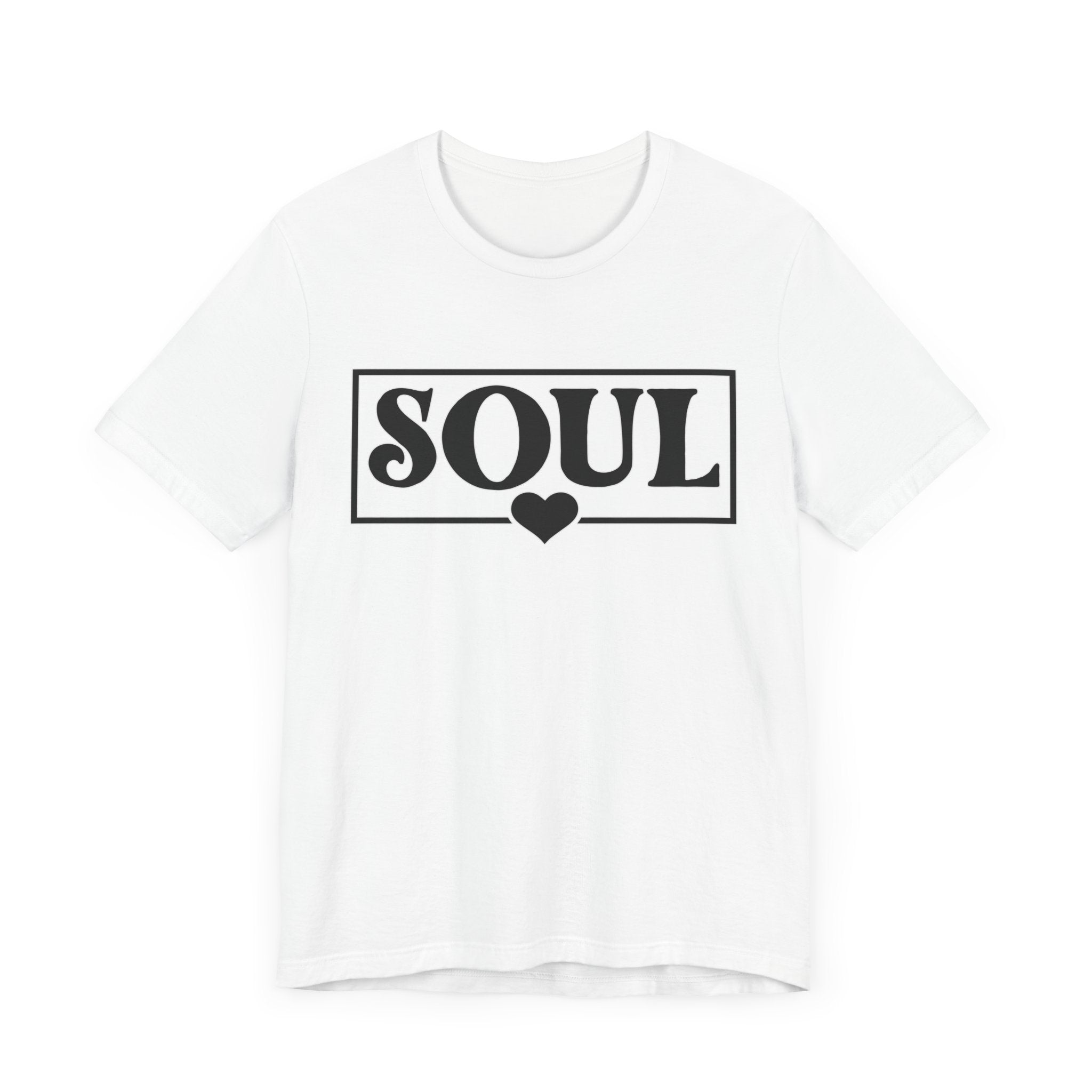 Soul with Mates Valentine Casual Soft Unisex Jersey Short Sleeve Tee